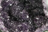 Large, Wide Purple Amethyst Geode - Uruguay #118423-3